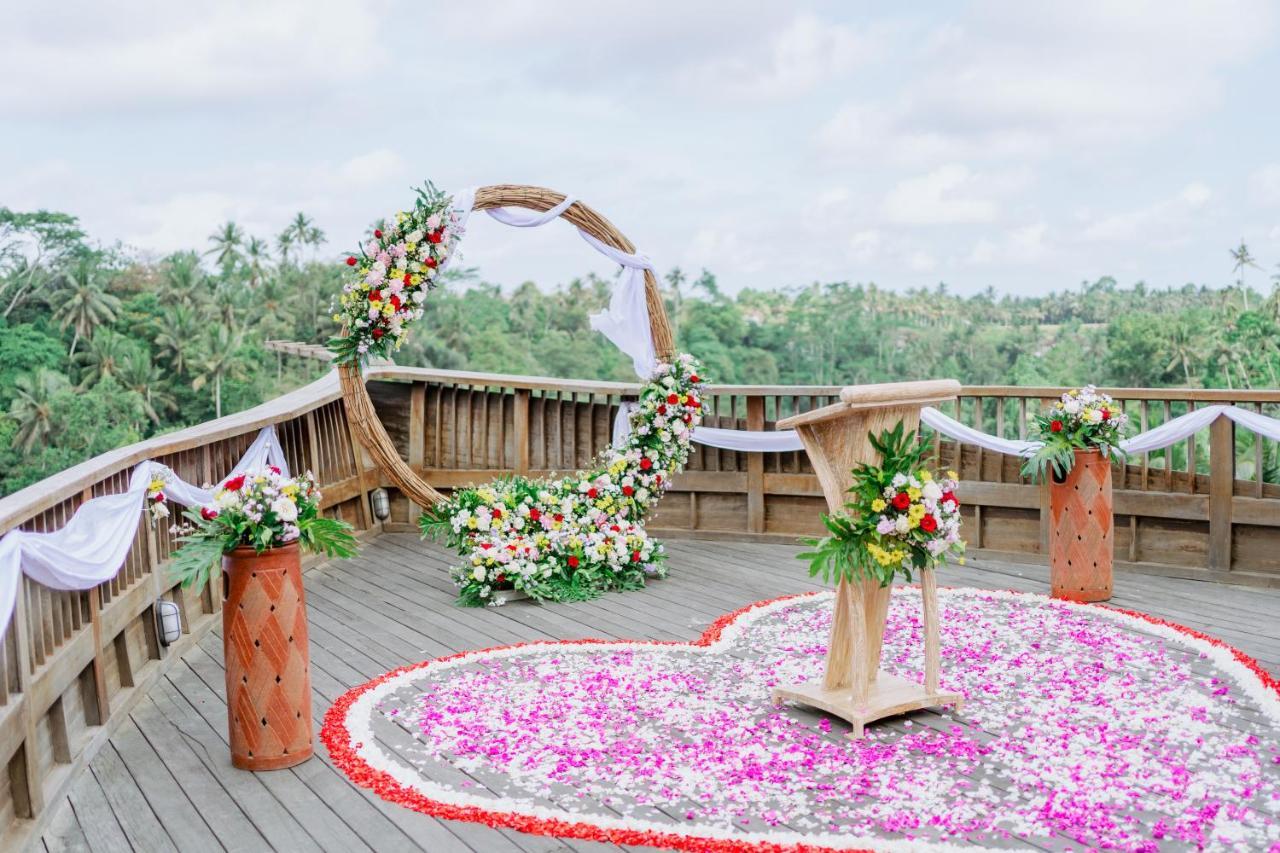 Kastara Resort Ubud Exterior foto A wedding venue in Bali, Indonesia
