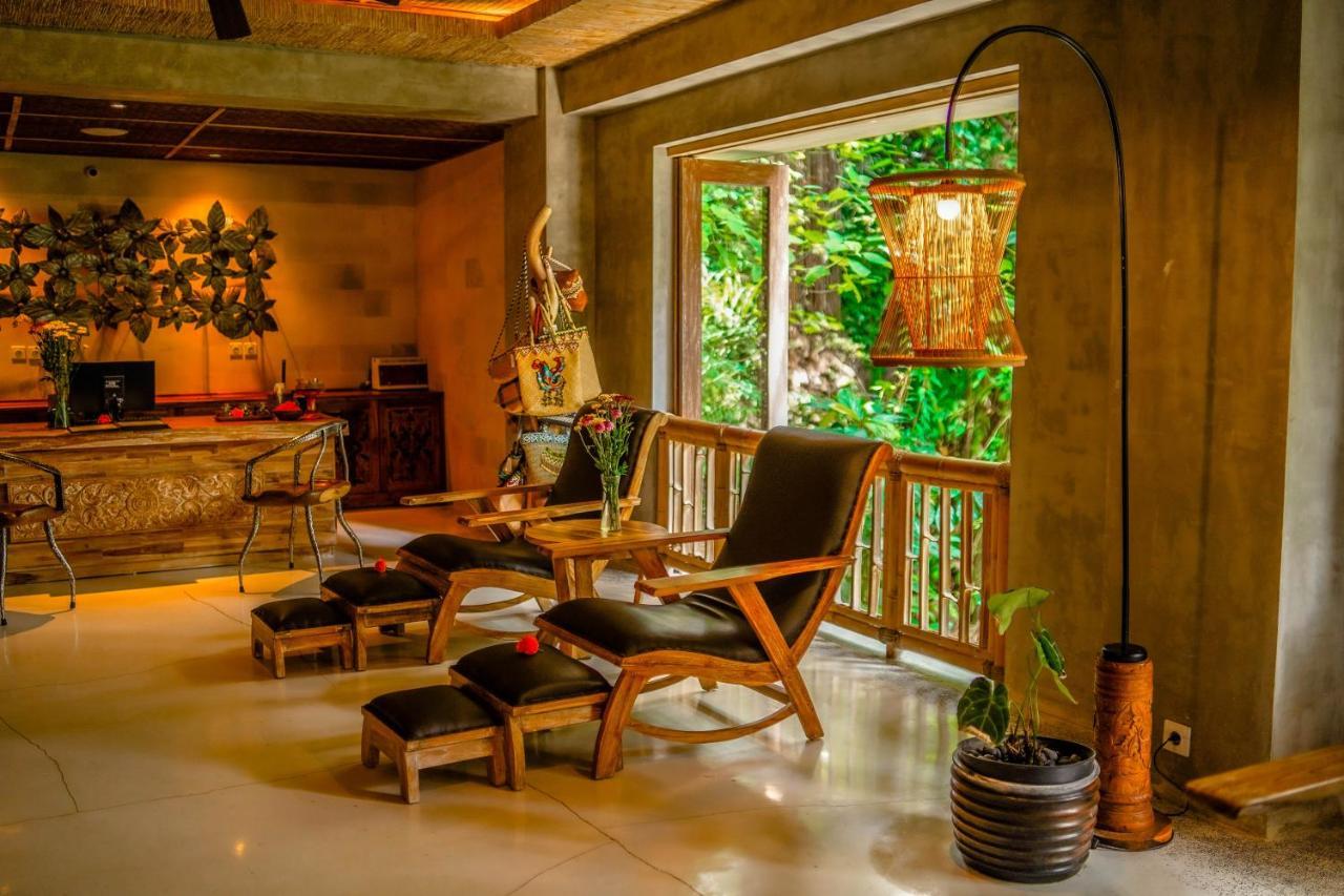 Kastara Resort Ubud Exterior foto Interior of a villa at the resort